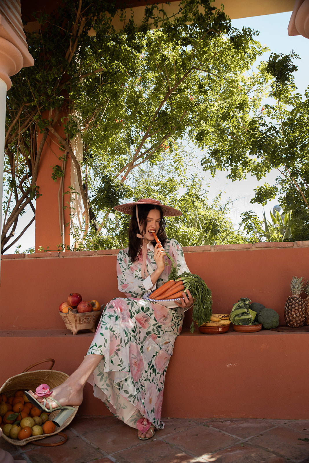 Buttoned Down Organza Overlay