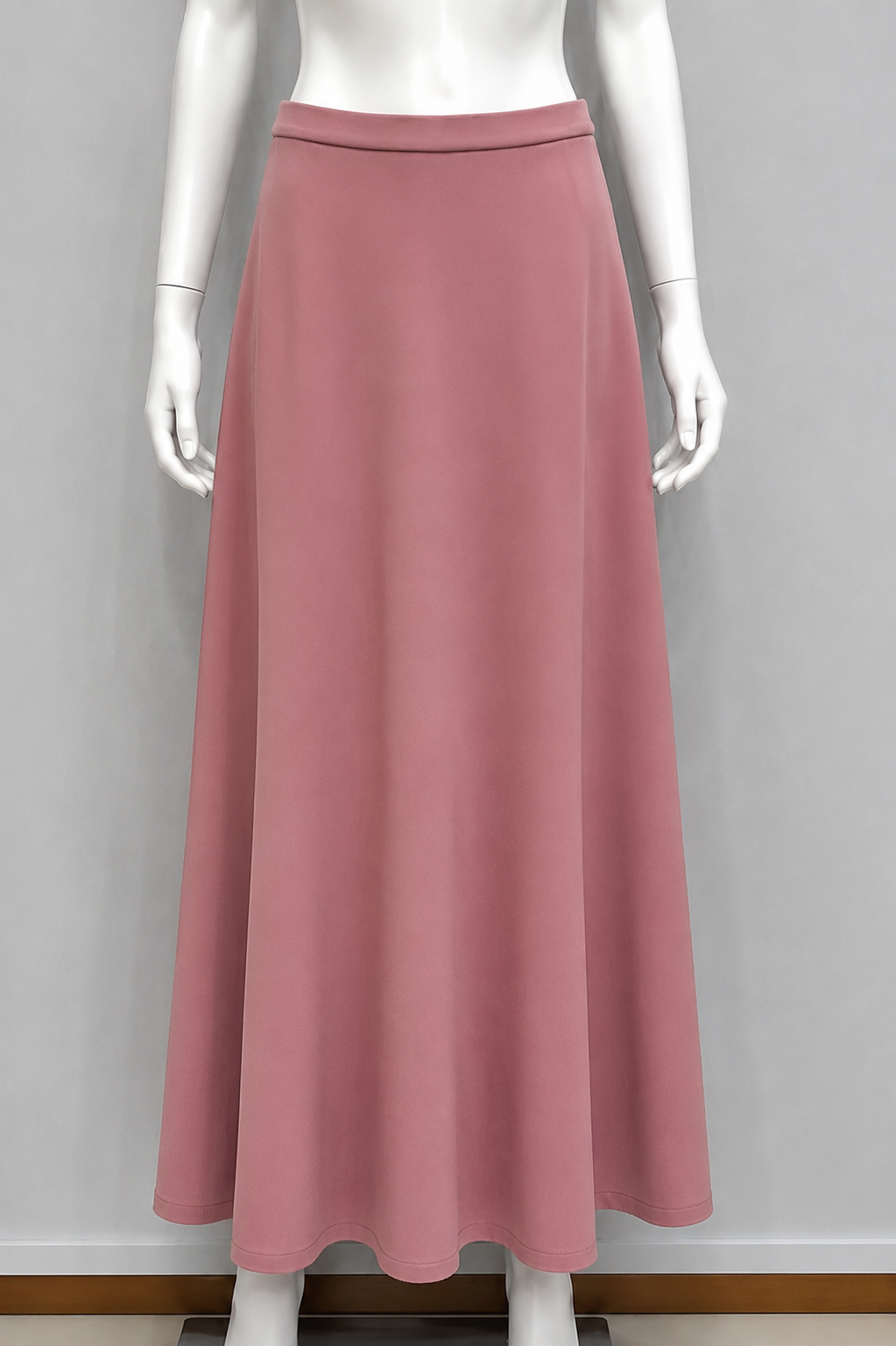 Basic Waistband Wool Aline Skirt