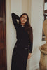 Leather Neck Belted Top