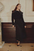 Pullover Top with Wide Embellished Collar