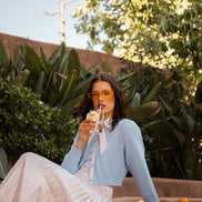 Dropped Shoulder Long Sleeve Cardigan