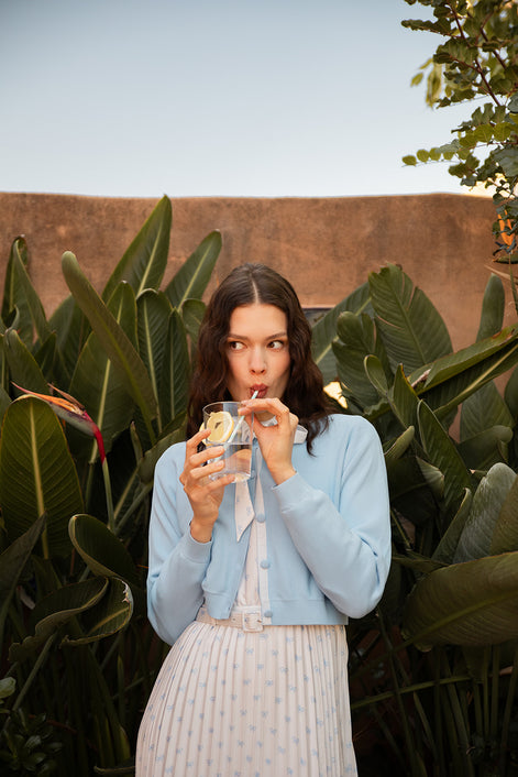 Dropped Shoulder Long Sleeve Cardigan