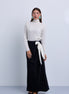 Soft Knit Rolled Neck Top