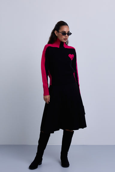 Knife Pleat Skirt