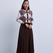 Knife Pleat Skirt