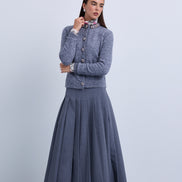 Knife Pleat Skirt