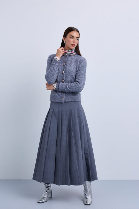 Knife Pleat Skirt