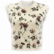 Floral Printed Neck Tie Blouse