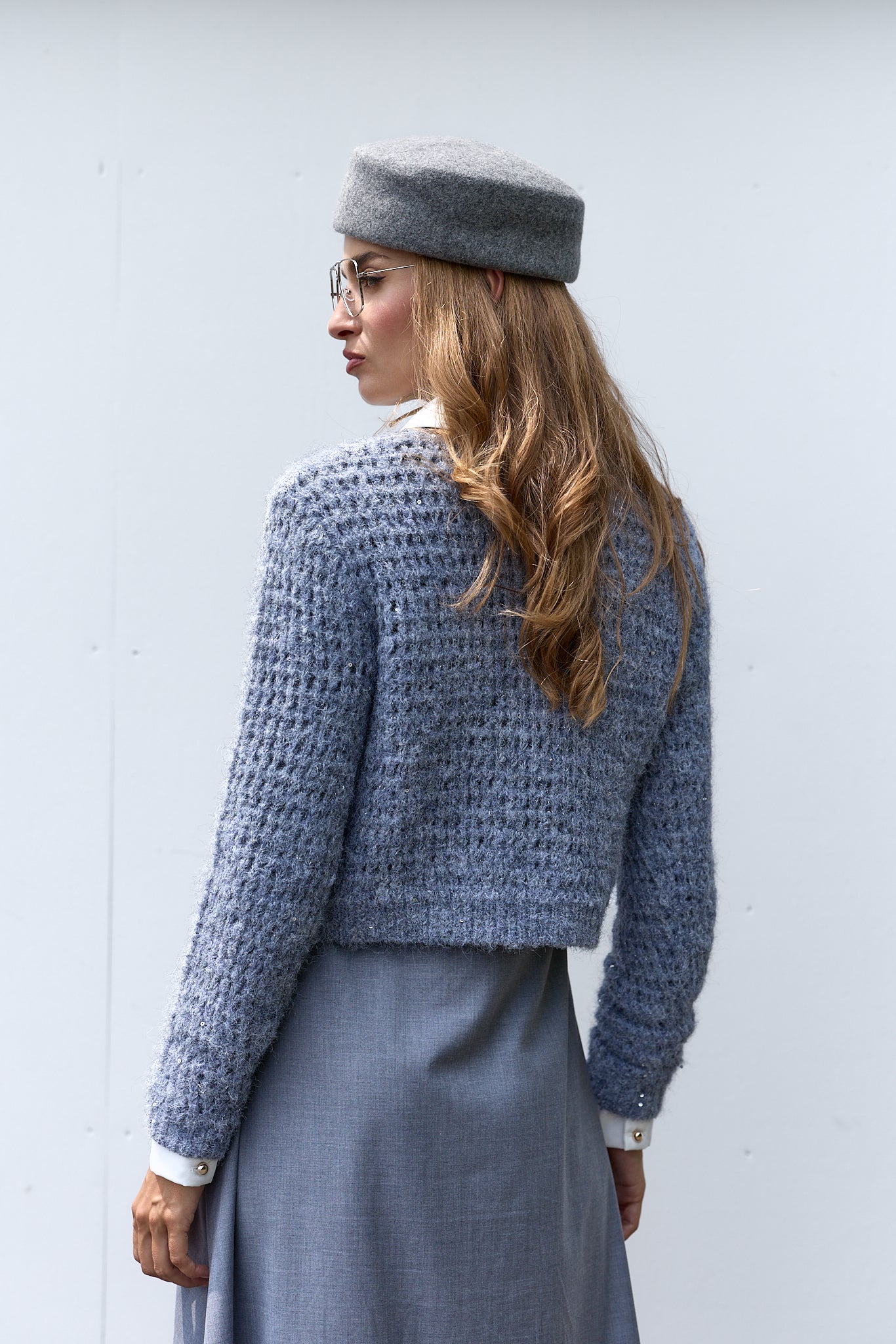 Open Knit Delicate Top
