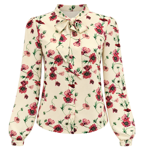 Floral Printed Knitted Sleeveless Vest