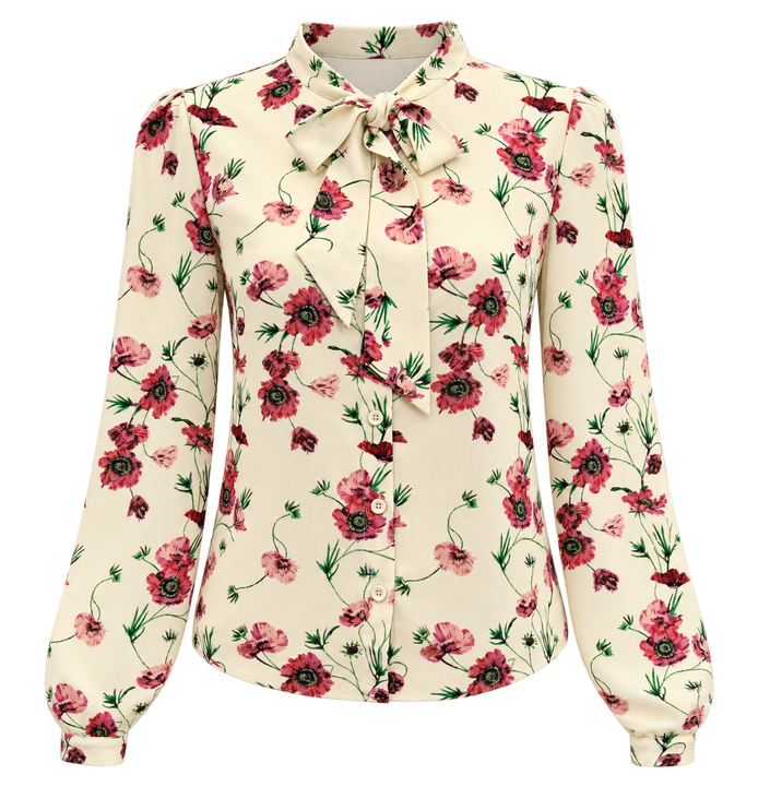 Floral Printed Knitted Sleeveless Vest