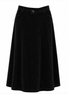Classic Corduroy A-Line Maxi Skirt