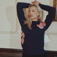 Large Flower Motif Top