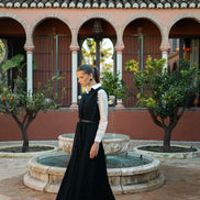 Maxi Broderie Anglaise Dress with Detail Centre Finish