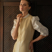 Stone Embellished Deep Armhole Design