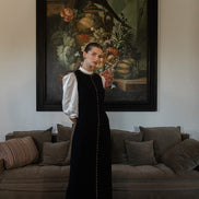 Stone Embellished Deep Armhole Design