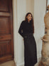 Suede Skirt with Horse Shoe Pocket Buckles