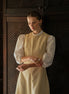 White Cotton Shirt with Button Detail Full Sleeve