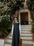 Sleeveless Cotton Dress with Upside Down Pocket