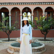 Aline Skirt with Cord Belt