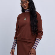 Front Tie Maxi Skirt with Large Hip Pockets