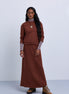 Classic A-Line Maxi Skirt