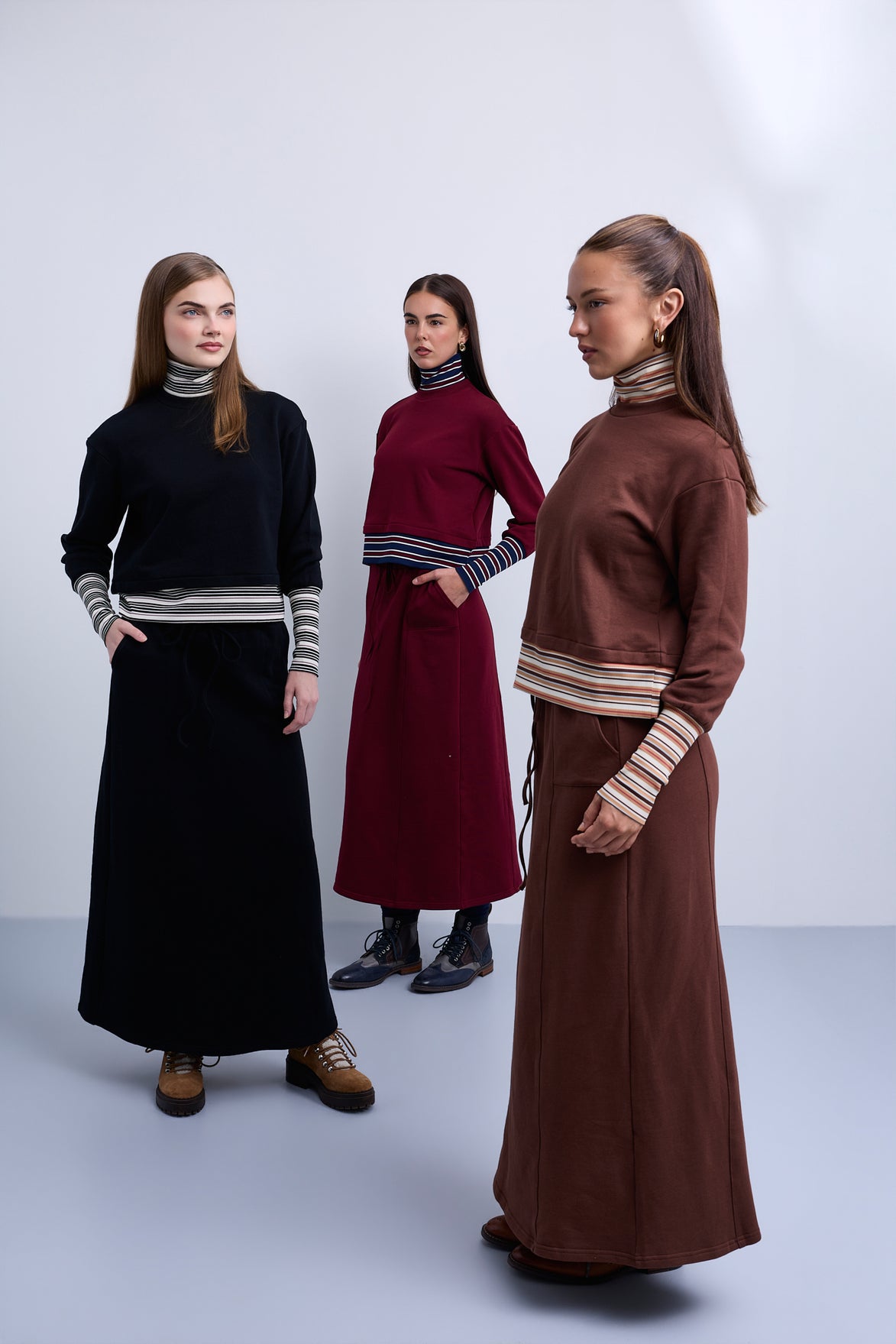 Classic A-Line Maxi Skirt