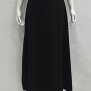 Basic Waistband Wool Aline Skirt